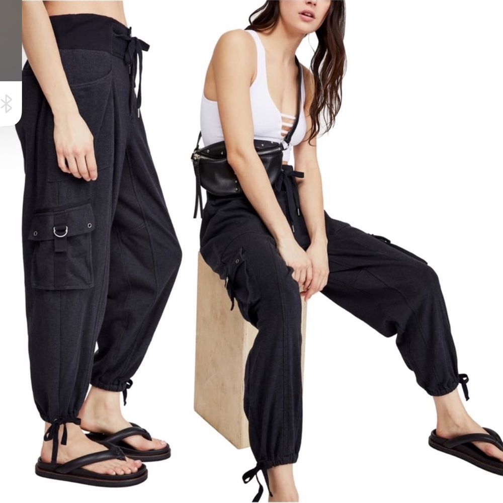 EUC Free People Size Small Sundown Cargo Jogger